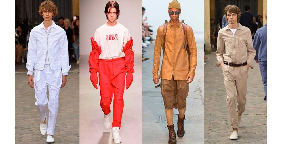 Тенденции мужской моды Весна Лето 2018